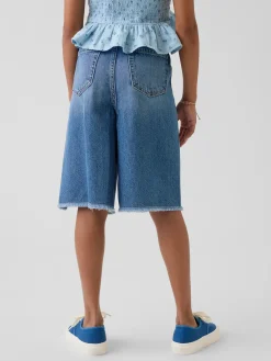 Kids Low Rise UltraSoft Easy Longline Denim Shorts