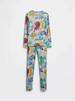 Kids Marvel Organic Brushed Cotton PJ Set