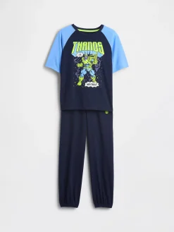 Kids Marvel Recycled PJ Jogger Set