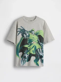 Kids Marvel Relaxed Graphic T-Shirt