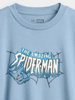 Kids Marvel Relaxed Graphic T-Shirt