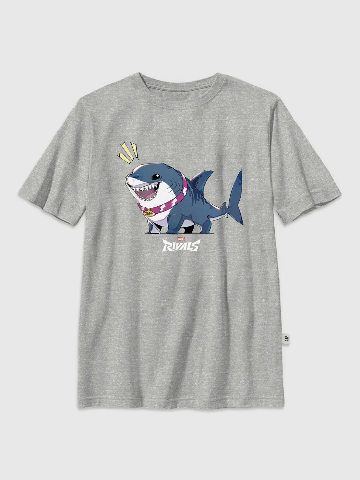 Kids Marvel Rivals Jeff The Shark Graphic T-Shirt