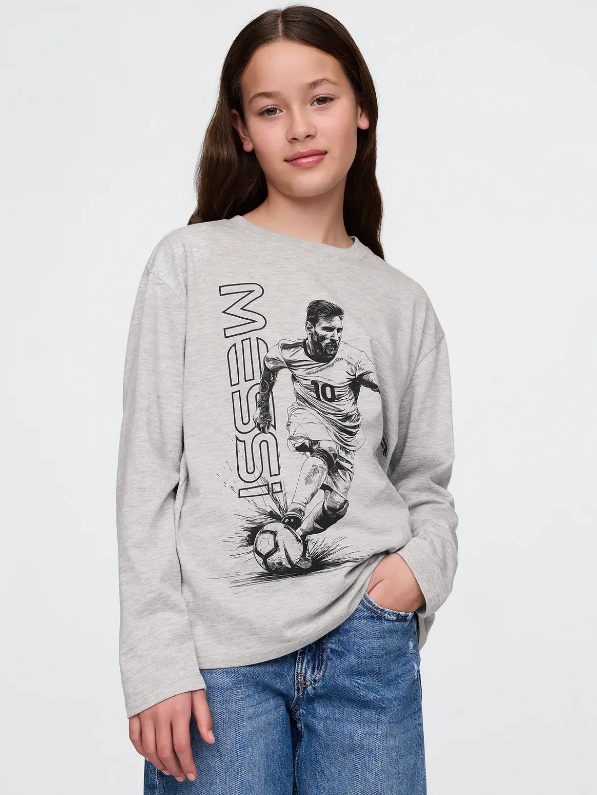 Kids Messi Graphic T-Shirt