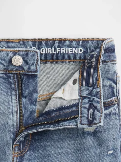 Kids Mid Rise Girlfriend Jeans