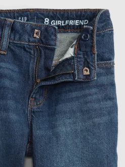Kids Mid Rise Girlfriend Jeans