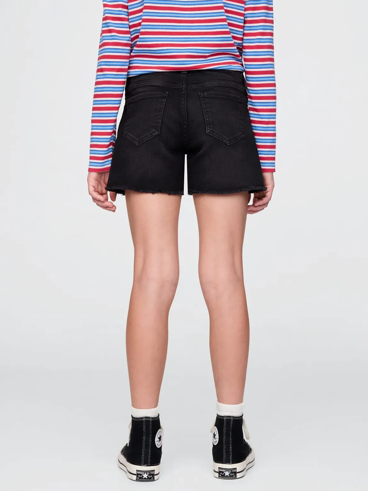 Kids Midi Denim Shorts