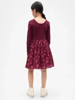 Kids Mixed Media Dress