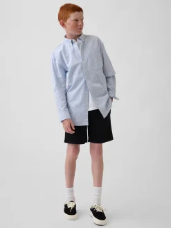 Kids Modern Khaki Shorts