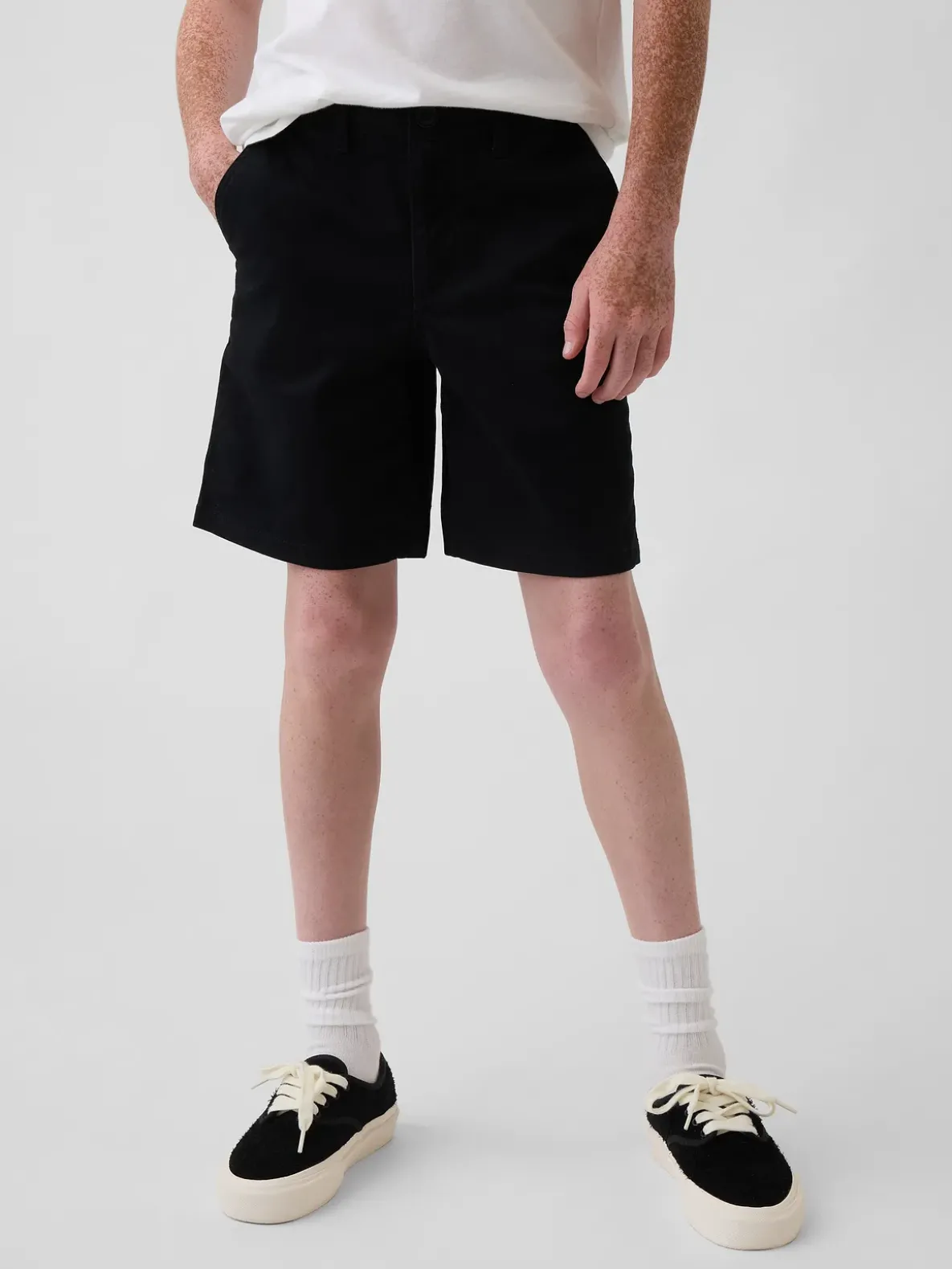 Kids Modern Khaki Shorts