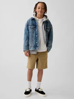 Kids Modern Khaki Shorts