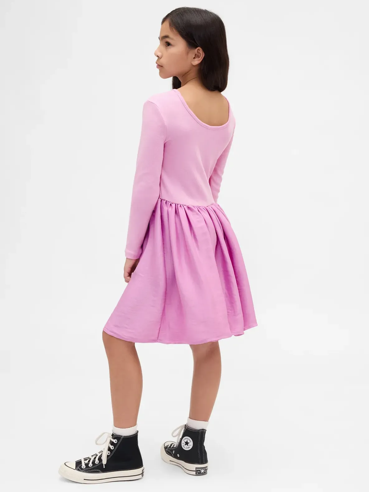 Kids Modern Mixed Media Dress