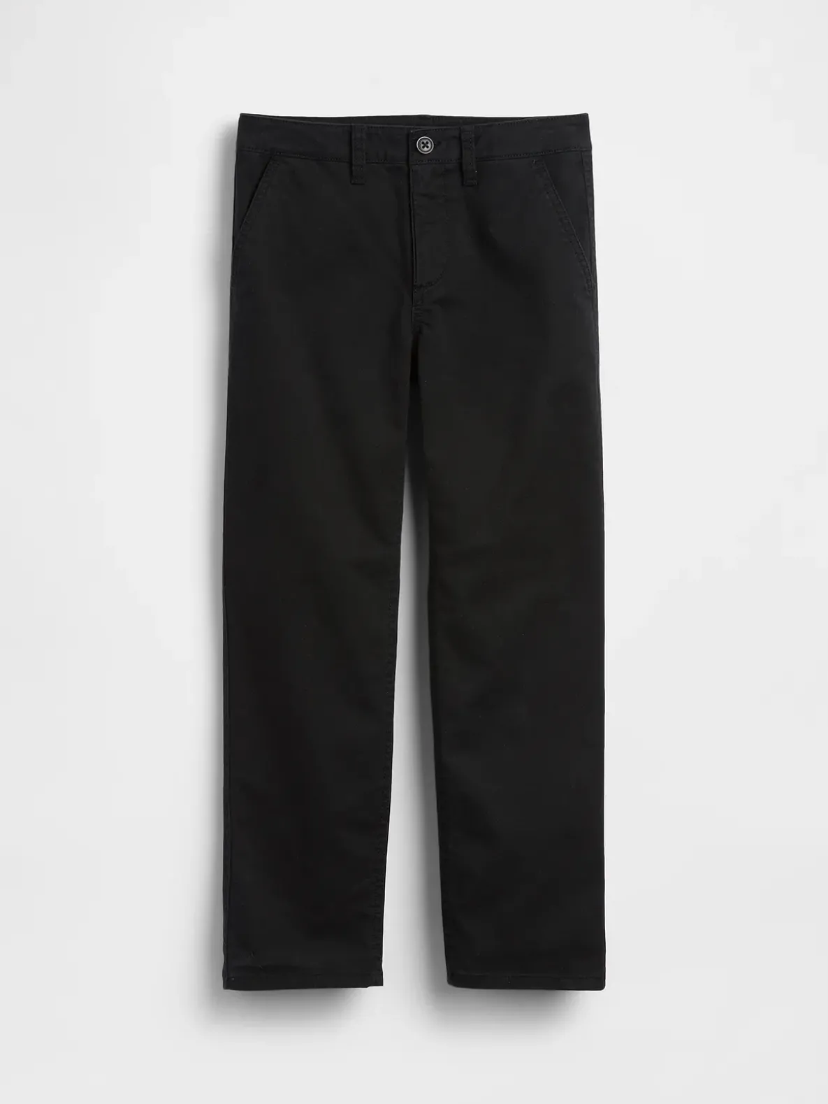 Kids Modern Relaxed Straight Khakis