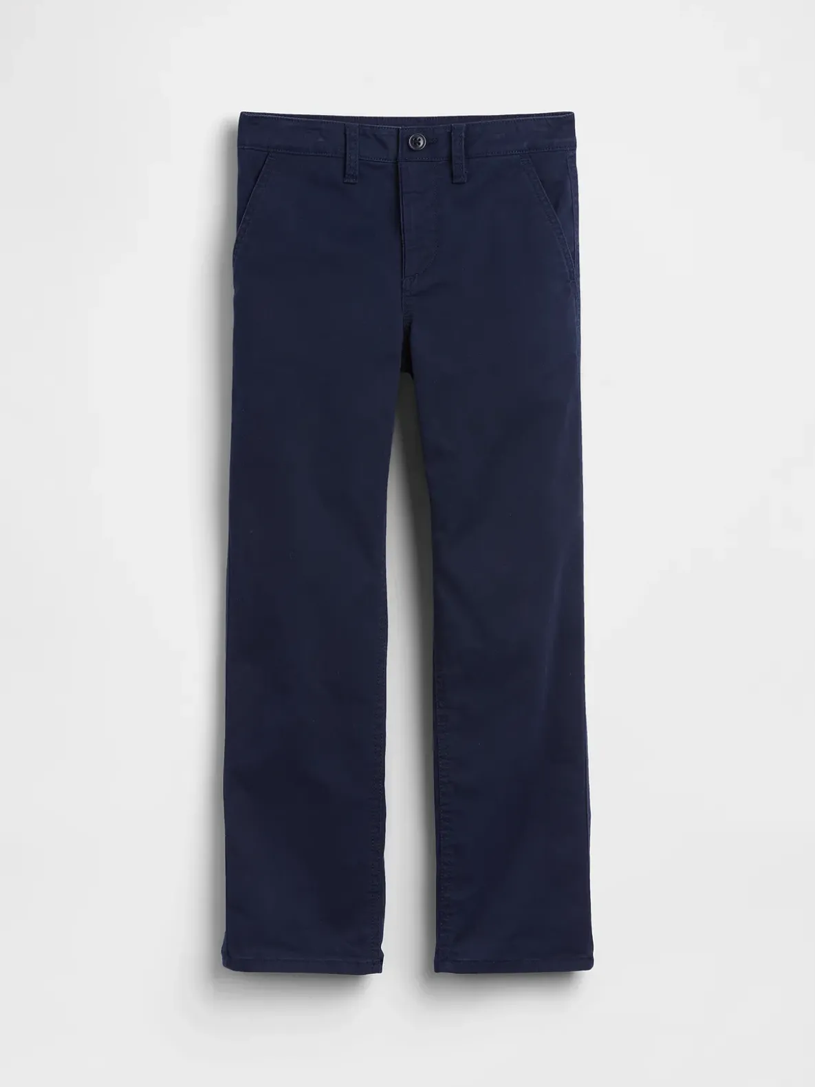 Kids Modern Relaxed Straight Khakis