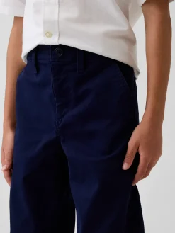 Kids Modern Relaxed Straight Khakis