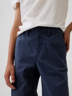 Kids Modern Relaxed Straight Khakis