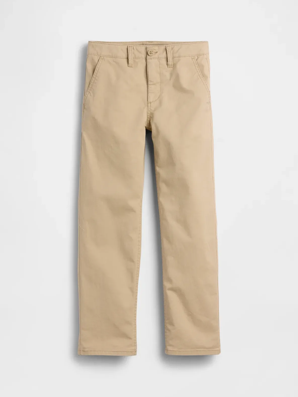 Kids Modern Relaxed Straight Khakis