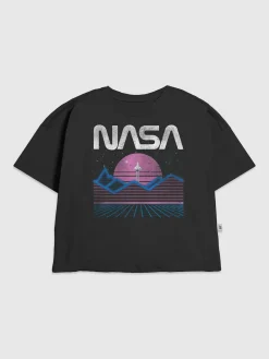 Kids NASA Pastel Space Graphic T-Shirt