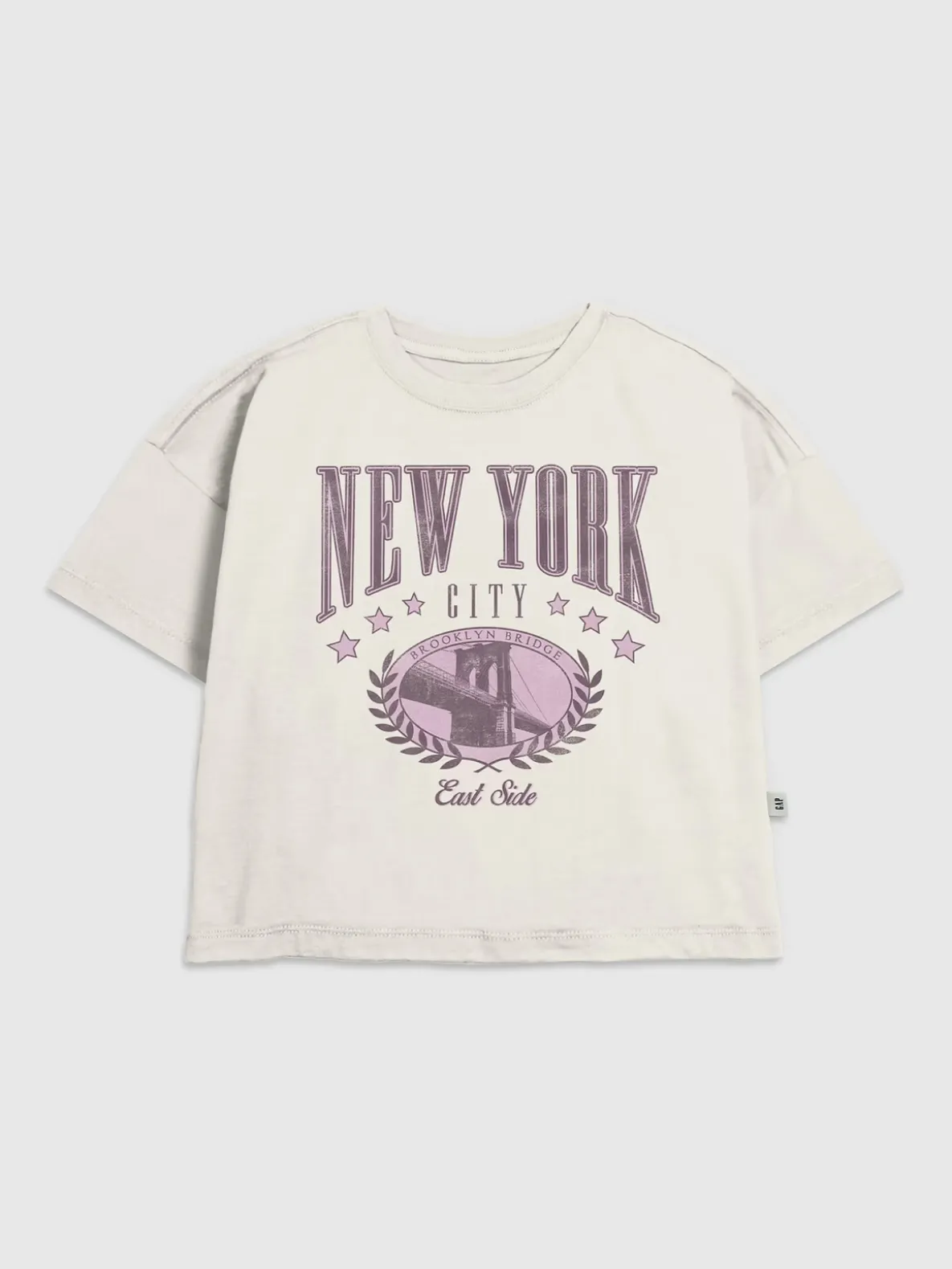 Kids New York College Graphic T-Shirt