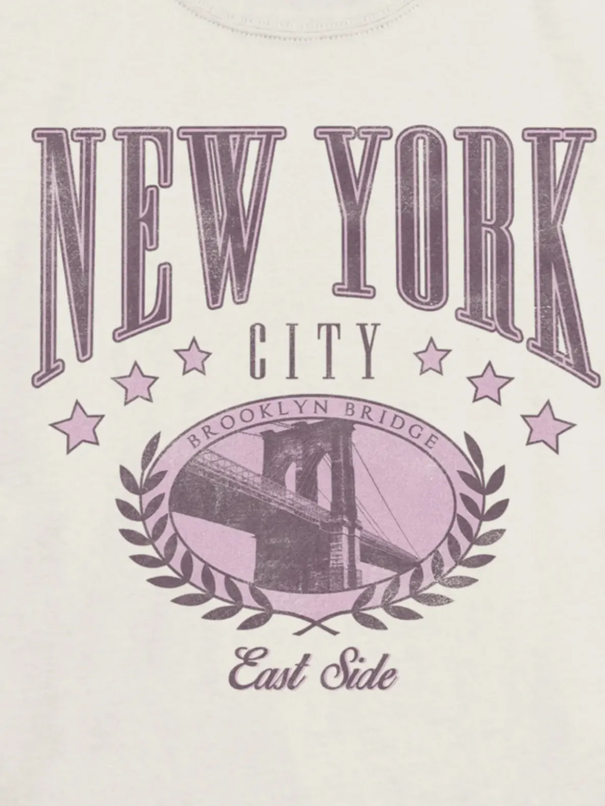 Kids New York College Graphic T-Shirt