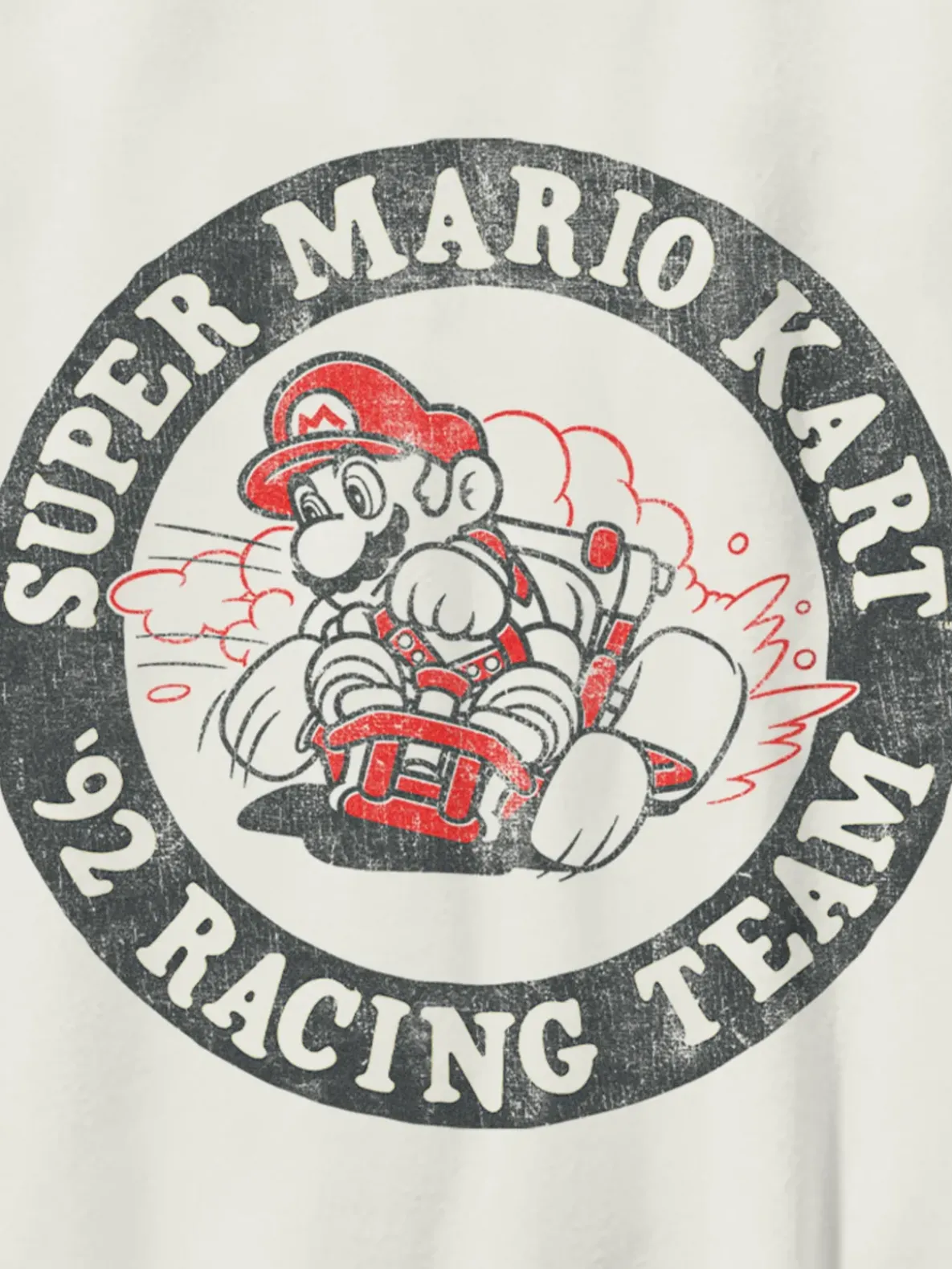 Kids Nintendo Mario Racing Team Graphic T-Shirt