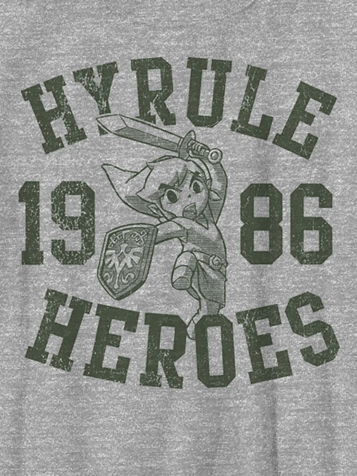 Kids Nintendo Zelda Hyrule Heroes Graphic T-Shirt