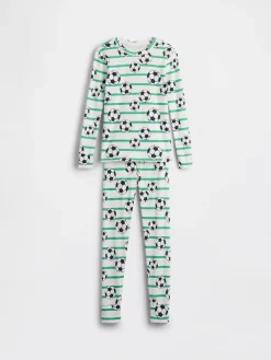 Kids Organic Brushed Cotton PJ Set