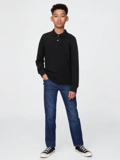 Kids Organic Cotton Uniform Polo Shirt