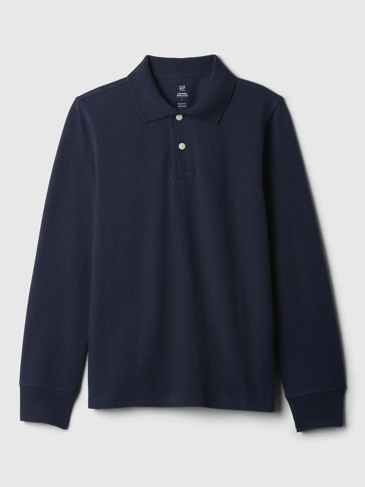 Kids Organic Cotton Uniform Polo Shirt