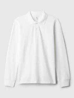Kids Organic Cotton Uniform Polo Shirt