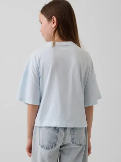 Kids Oversized Graphic Logo T-Shirt