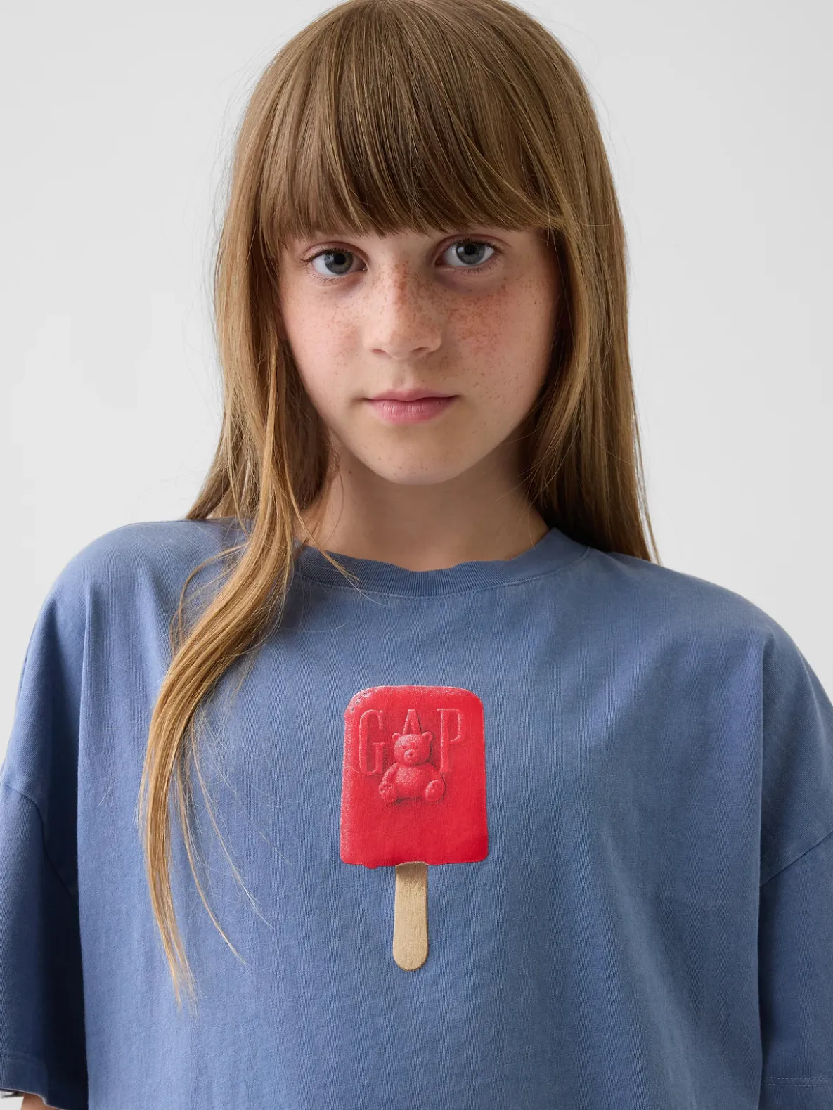 Kids Oversized Graphic T-Shirt