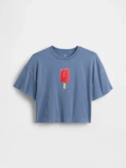 Kids Oversized Graphic T-Shirt