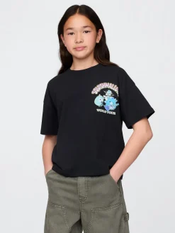 Kids Oversized Graphic T-Shirt