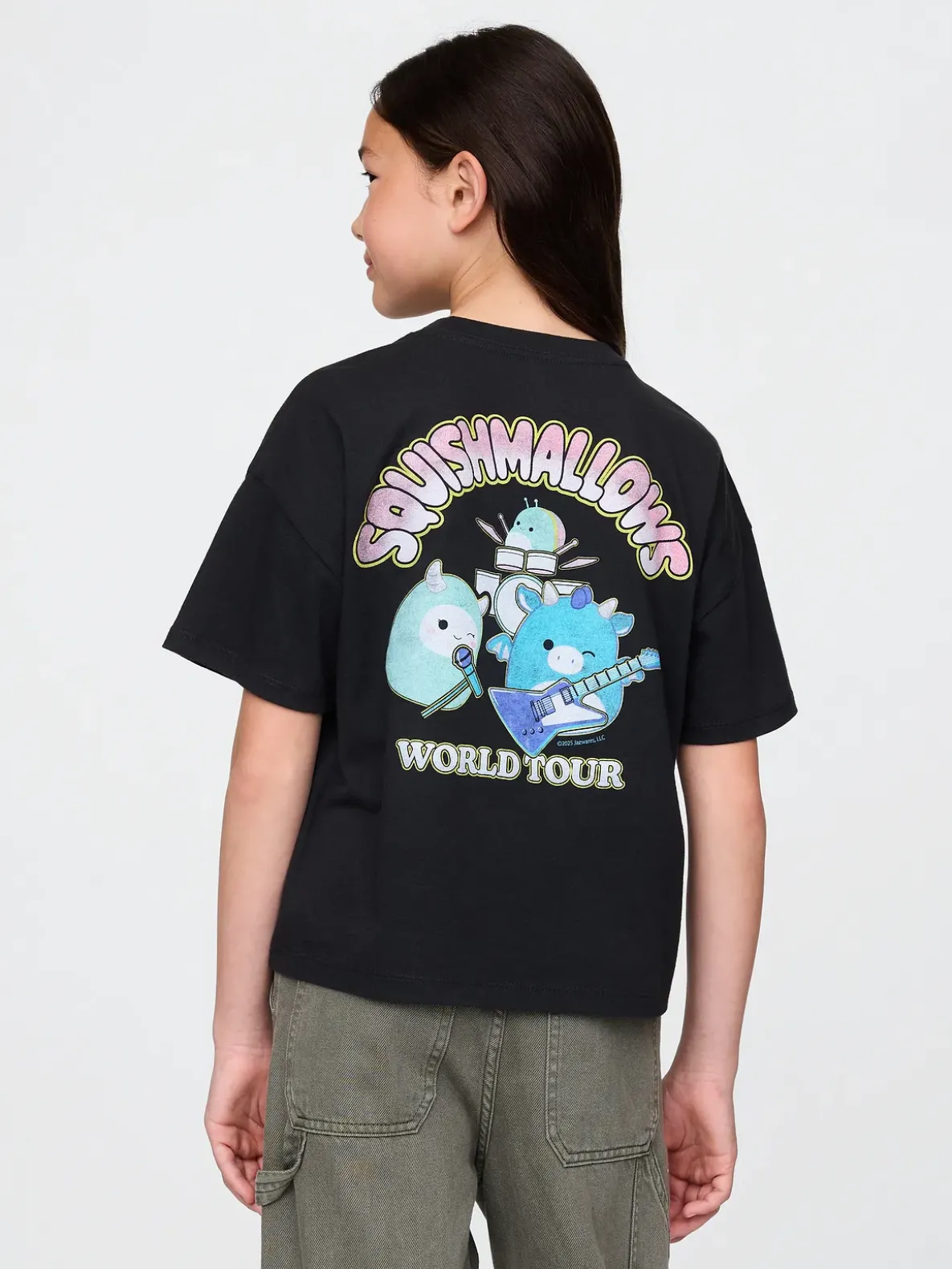 Kids Oversized Graphic T-Shirt