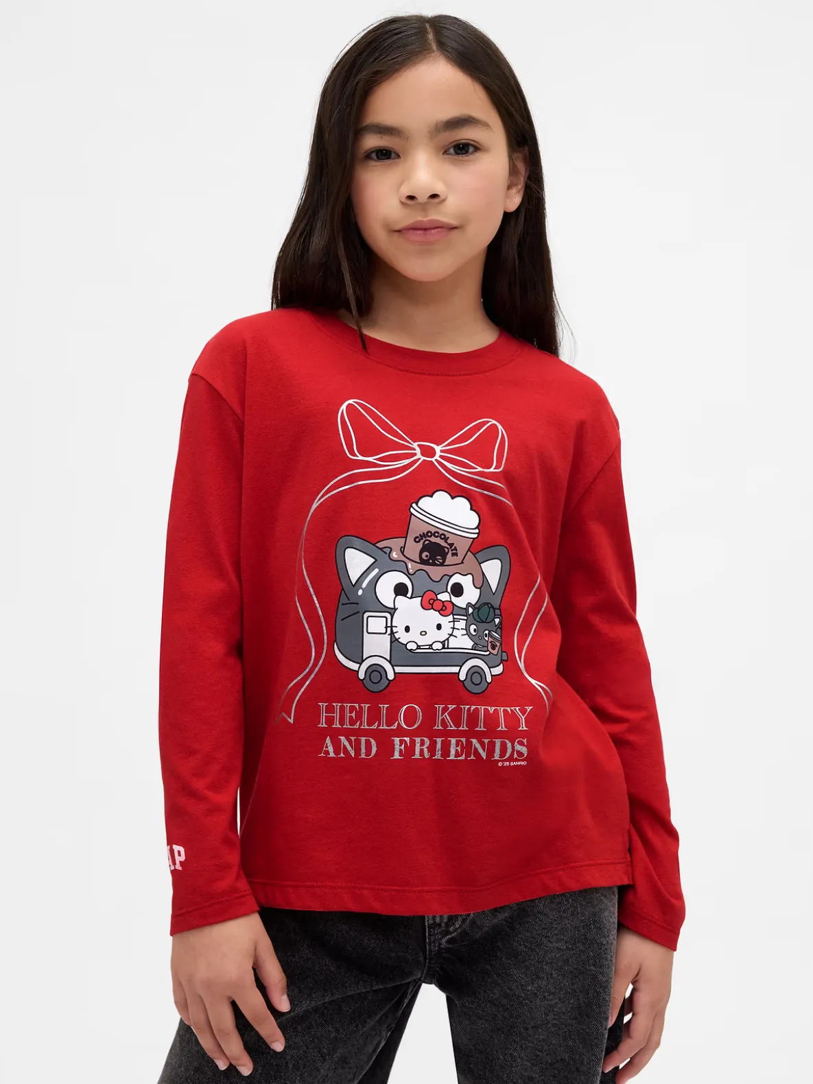 Kids Oversized Graphic T-Shirt