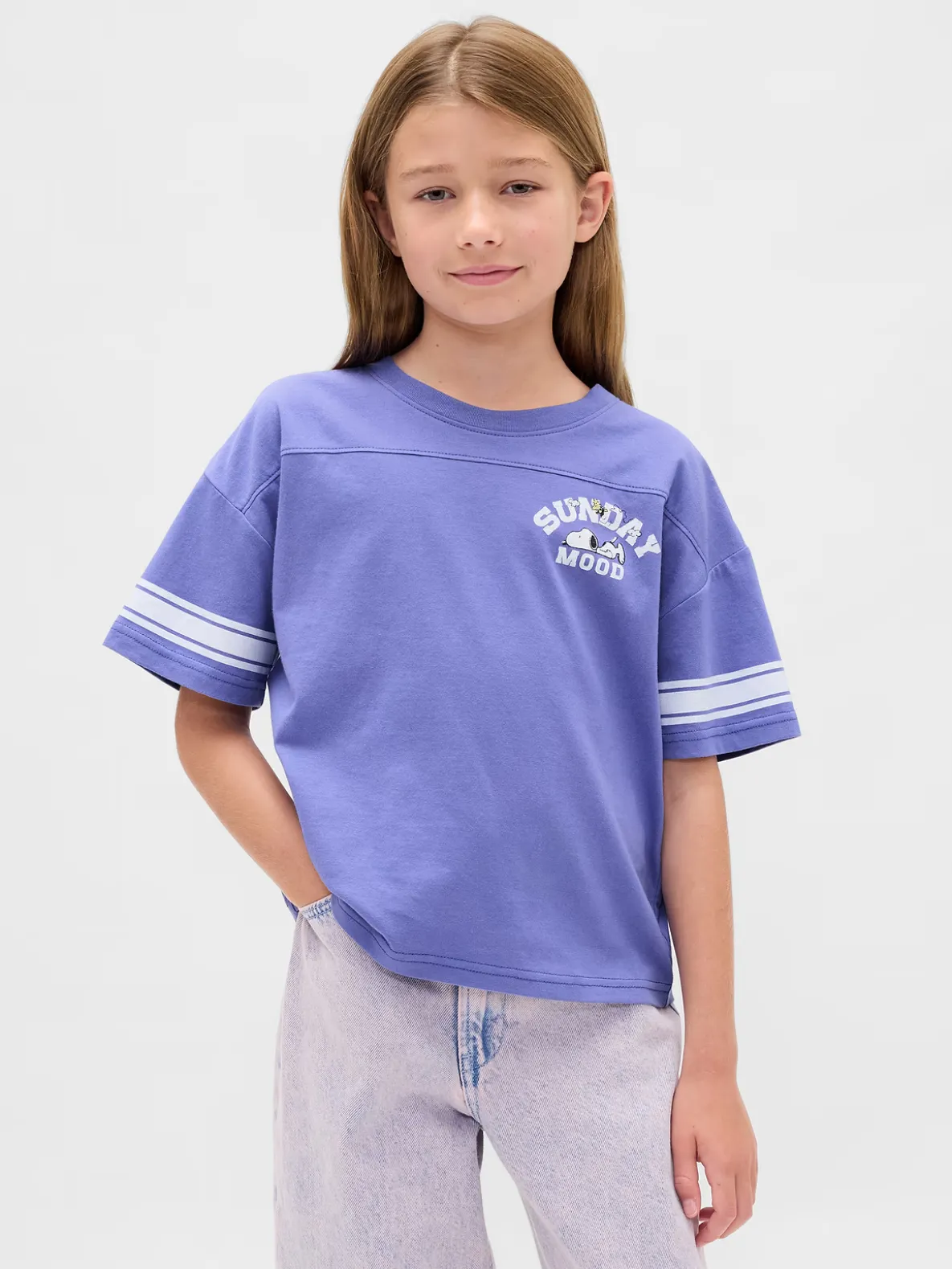 Kids Oversized Graphic T-Shirt