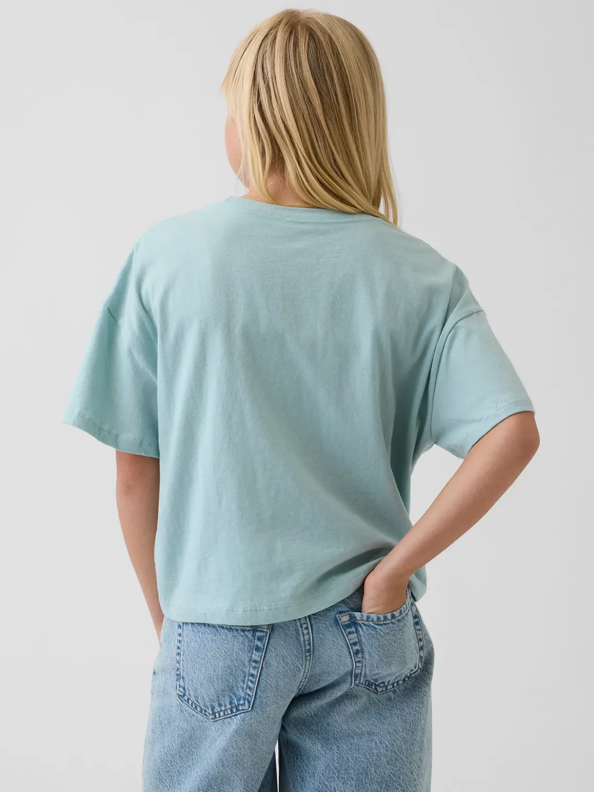 Kids Oversized Graphic T-Shirt