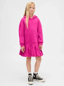 Kids Oversized Hoodie Sweatshirt Dress