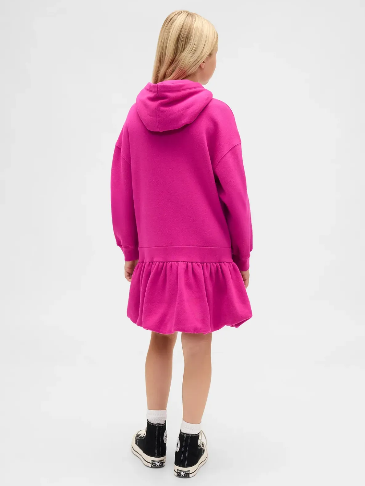 Kids Oversized Hoodie Sweatshirt Dress