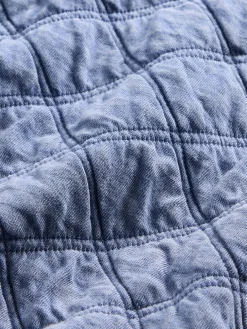 Kids Oversized Quilted Zip Jacket
