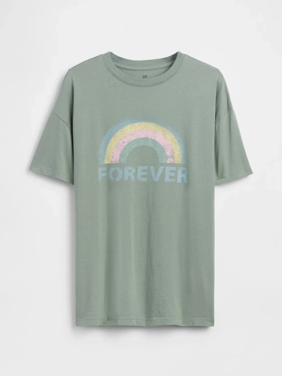 Kids Oversized Tunic Graphic T-Shirt