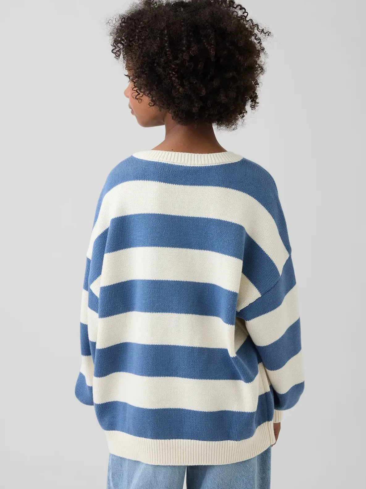 Kids Oversized Tunic Sweater