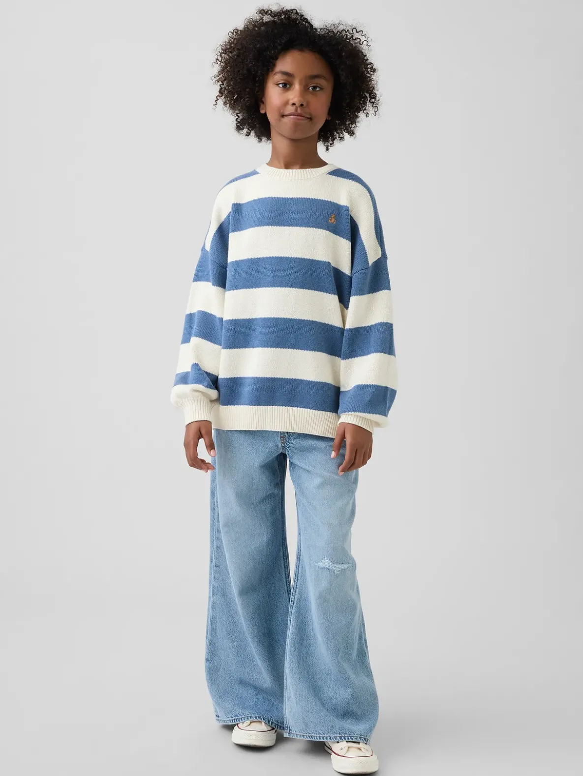 Kids Oversized Tunic Sweater
