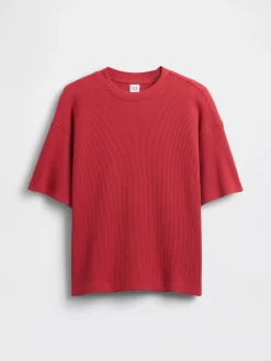 Kids Oversized Waffle T-Shirt