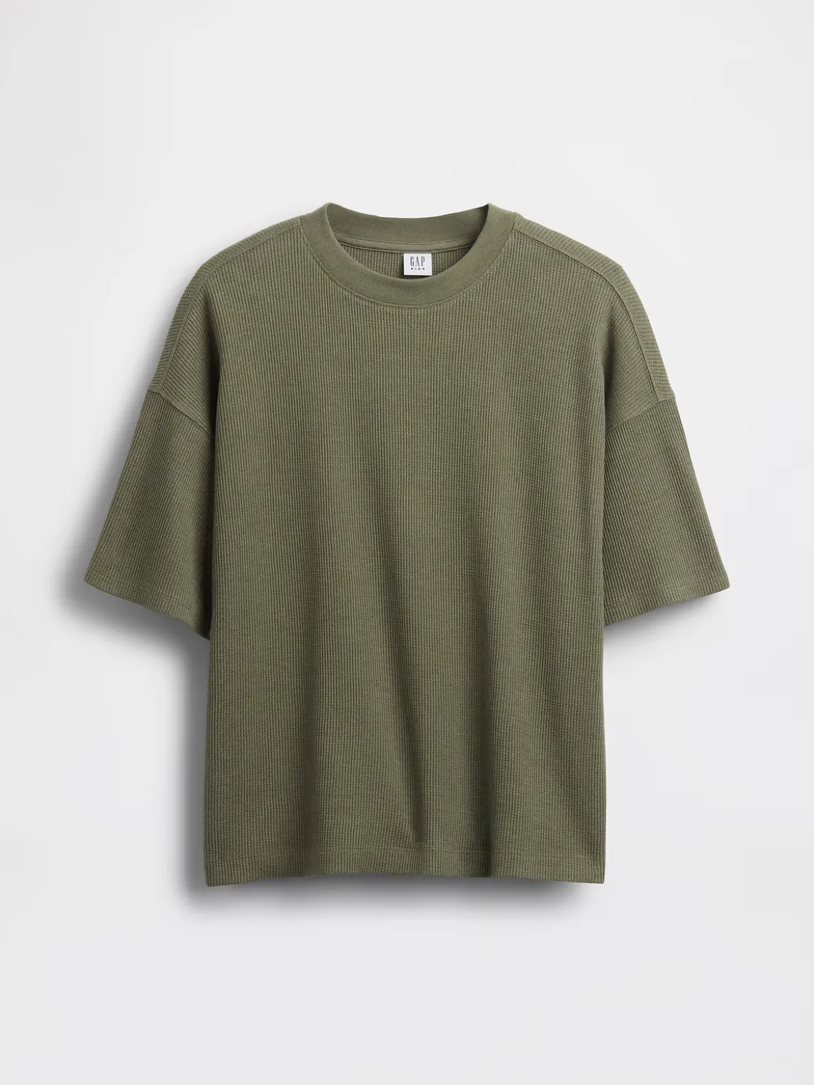 Kids Oversized Waffle T-Shirt