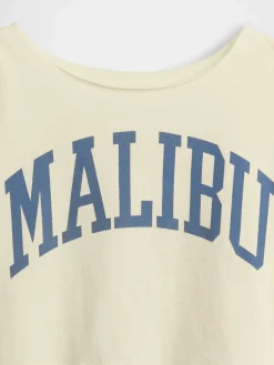 Kids Oversized Wide-Neck T-Shirt