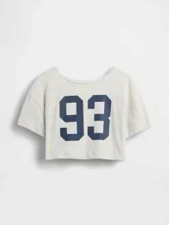 Kids Oversized Wide-Neck T-Shirt