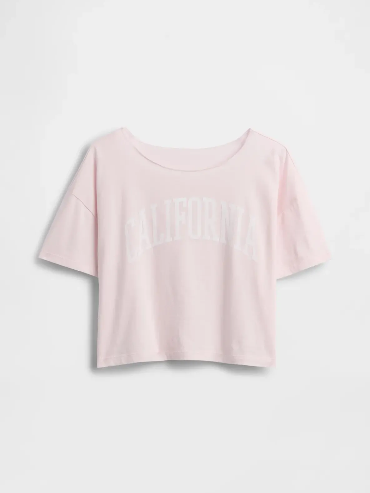 Kids Oversized Wide-Neck T-Shirt
