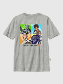 Kids Overwatch Box Up Graphic T-Shirt