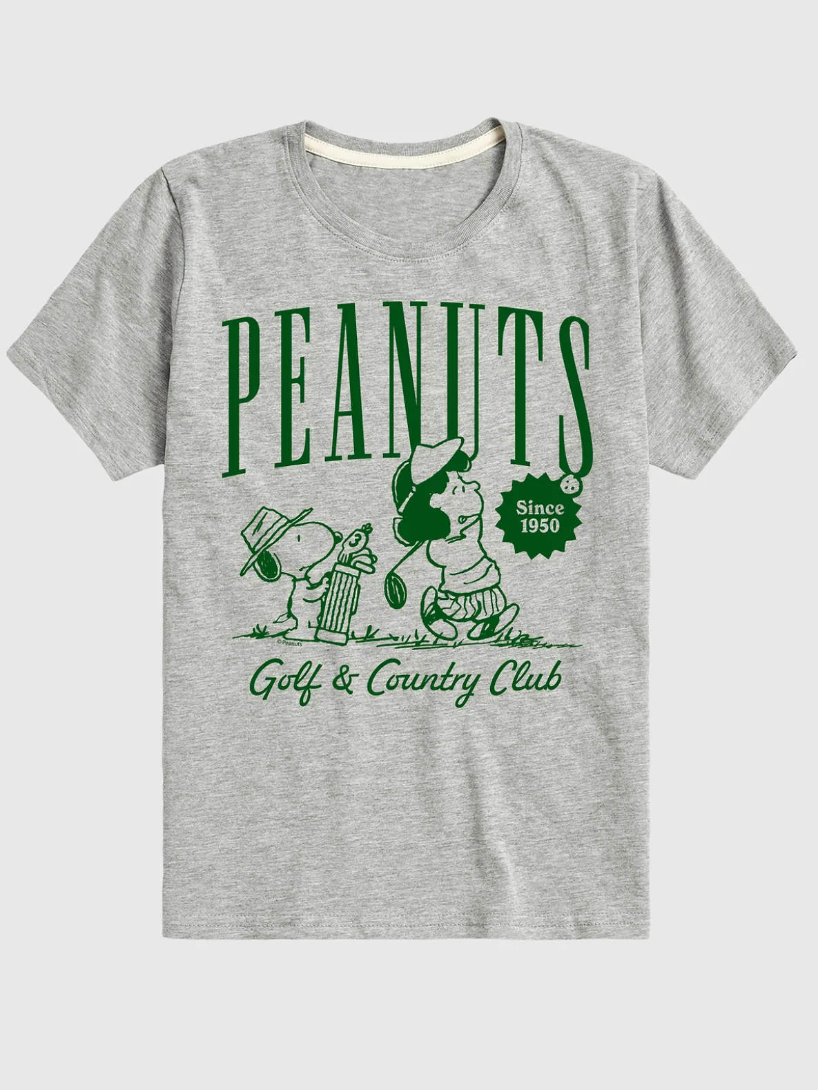 Kids Peanuts Golf Club Short Sleeve T-Shirt